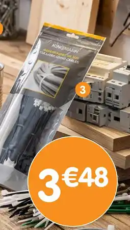 b&m Kingmann 500 liens de serrage assortis offre