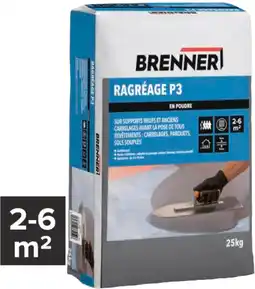 Brico Dépôt Brenner ragreage exterieur 25kg offre