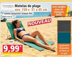 Norma Sunnydaus matelas de plage offre