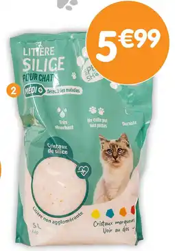 b&m Litière silice avec suivi santé offre