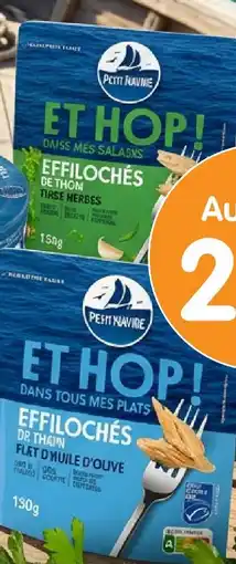 b&m Petit navire effilochés de thon offre