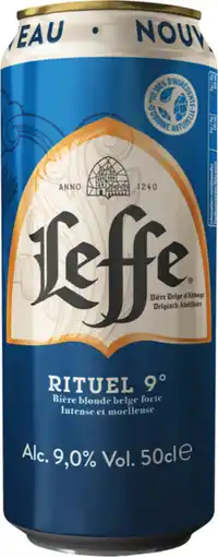 Auchan Supermarché Abbaye de leffe bière rituel leffe offre