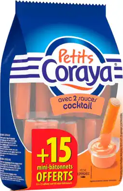 Auchan Supermarché Coraya mini-bâtonnets petits coraya offre