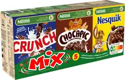 Auchan Nestle céréales mini boites mix nestlé offre