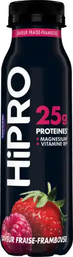 Auchan Danone hipro fraise framboise offre
