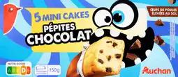 Auchan Supermarché Auchan mini cakes aux pépites de chocolat auchan offre