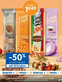 b&m Long chips chips longues offre