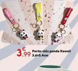 Maxi Bazar Porte-clés panda kawaii offre
