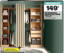 Brico Dépôt Kit dressing initiation chêne offre