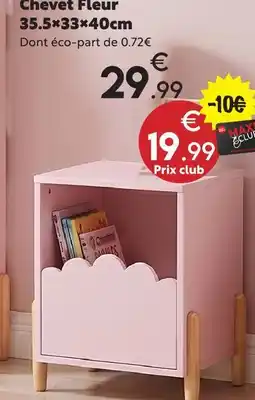 Maxi Bazar Chevet fleur offre