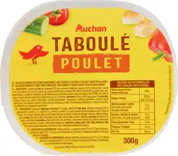 Auchan Auchan taboulé au poulet auchan offre