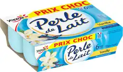 Auchan Supermarché Yoplait perle de lait vanille offre