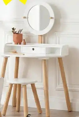 Maxi Bazar Coiffeuse avec tabouret offre
