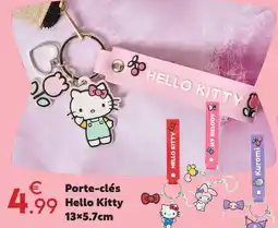 Maxi Bazar Porte-clés hello kitty offre