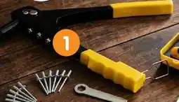b&m Pince à riveter + 30 rivets offre