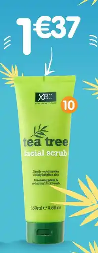 b&m Tea tree gel exfoliant visage offre