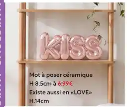 Maxi Bazar Mot à poser céramique kiss offre
