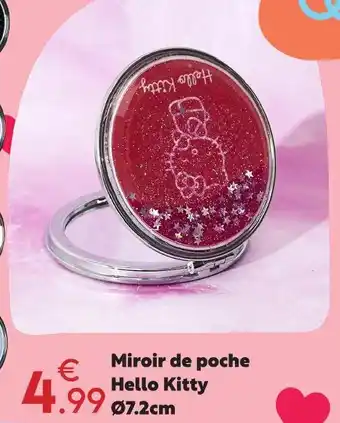 Miroir de poche hello kitty