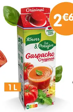 b&m Knorr gaspacho offre