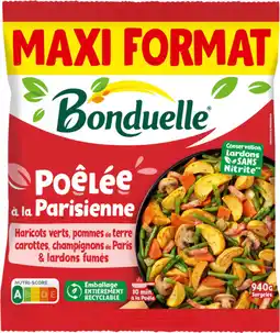 Auchan Bonduelle poêlée parisienne surgelée bonduelle offre