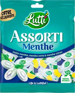 Auchan Supermarché Lutti bonbons à la menthe lutti offre