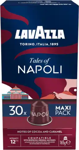 Auchan Supermarché Lavazza café capsules napoli lavazza offre