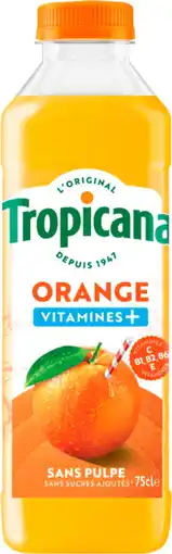 Auchan Supermarché Tropicana tropicana orange offre