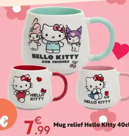 Maxi Bazar Hello kitty mug relief offre