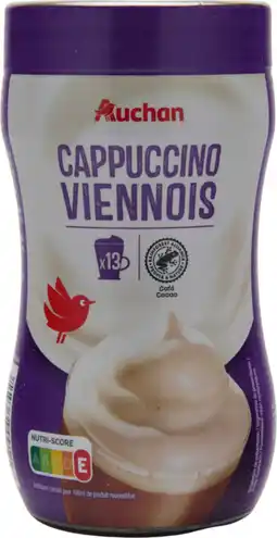 Auchan Auchan café soluble cappuccino viennois auchan offre