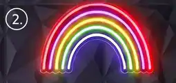 Maxi Bazar Lampe led murale arc-en-ciel avec port usb offre