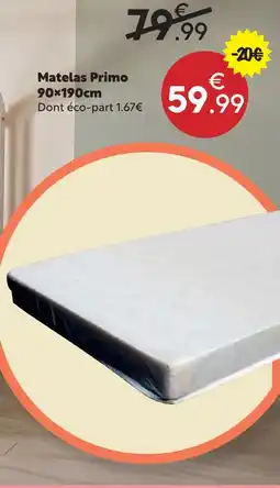 Maxi Bazar Matelas primo offre
