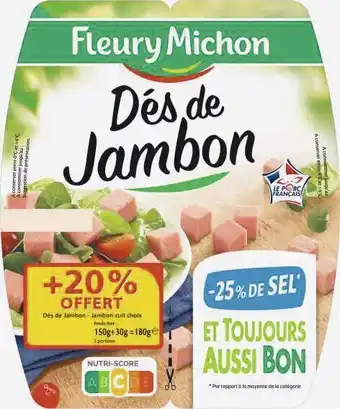 Petit Casino Des De Jambon - 25% De Sel offre
