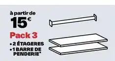 Brico Dépôt Pack 3 offre