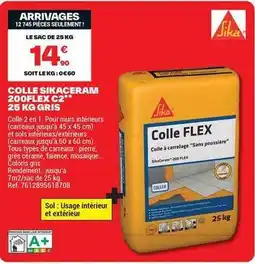 Brico Dépôt Tous - colle sikkacream 200flex c2 offre
