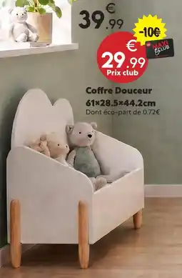 Maxi Bazar Coffre douceur offre