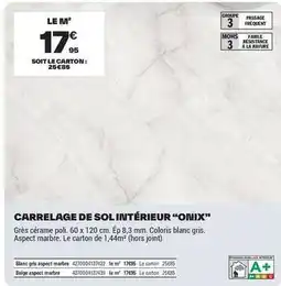 Brico Dépôt Carrelage de sol intérieur offre