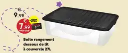 Maxi Bazar Boite rangement dessous de lit à couvercle offre