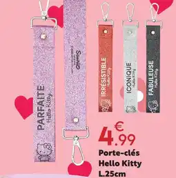 Maxi Bazar Hello kitty porte-clés offre