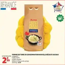 Auchan Supermarché Auchan Frites Puree Potage offre