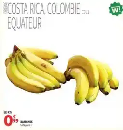 Auchan Supermarché BANANES offre