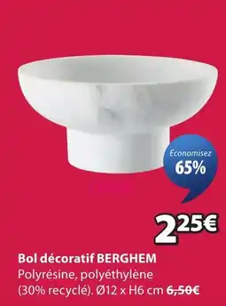 JYSK Berghem bol décoratif offre