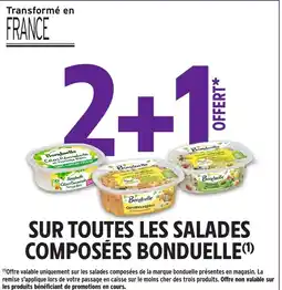 Intermarché Hyper Bonduelle Sur toutes les salades composées offre