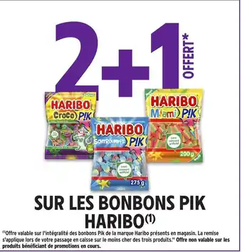 Intermarché Hyper HARIBO Bonbons Pik offre