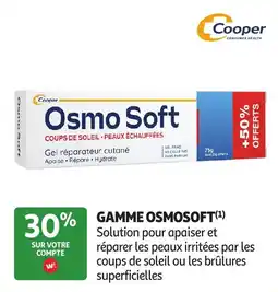 Auchan Parapharmacie Cooper Osmo Soft offre