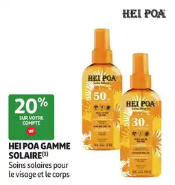 Auchan Parapharmacie HEI POA Soin Solaire offre