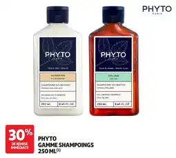 Auchan Parapharmacie PHYTO Gamme shampoings offre