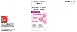 Auchan Parapharmacie GRANIONS PROBIOTIQUES 40 MILLIARDS offre