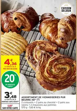 Intermarché Hyper ASSORTIMENT DE VIEINNOISERIES PUR BEURRE offre