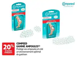 Auchan Parapharmacie Compeed Gamme Ampoules offre