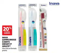 Auchan Parapharmacie Inava brosse à dents offre